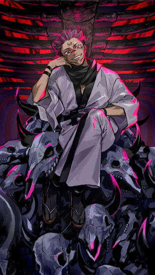Jujutsu Kaisen Sukuna Wallpaper 4k