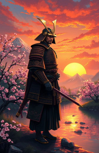 Samurai Art Wallpaper