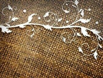 Go Back Image For Burlap And Lace Wallpaper