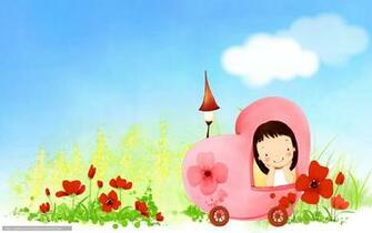 Wallpaper Children S Car Girl Smile Desktop