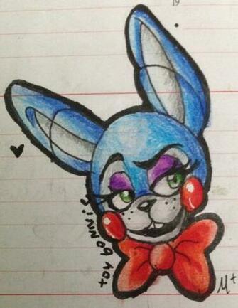 Toy Bonnie Fnaf By Neondreamslights