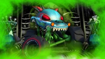 Amazon Haunted House Monster Truck