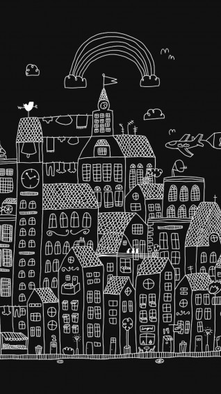 Black iPhone Wallpaper S