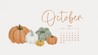 October Tech Background For Your Phone And Desktop Wallpaper