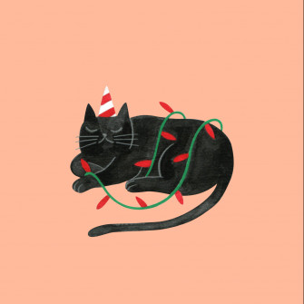 Holiday Cat Gif Namasri Niumim