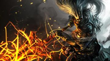 Desktop Wallpaper Dark Souls Swords Warriors Fanart