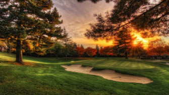 Golfing Desktop Wallpaper