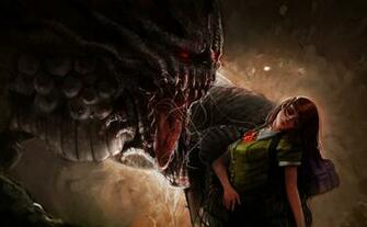 Monsters Fantasy Girls Monster Scary Horror Girl Dark Wallpaper