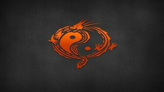 Golden Dragon Yin Yang Wallpaper Android Wallpaperlepi