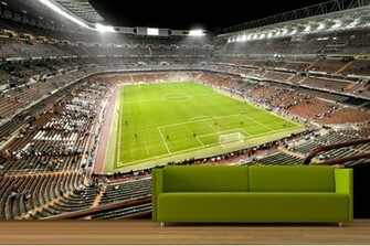 Football Stadium At Night Wallpaper