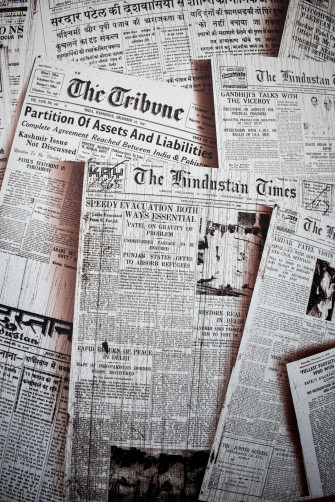 Vintage Newspaper Wallpaper