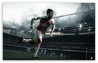 Aubameyang Welcome To Arsenal Wallpaper 4k HD