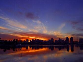 San Diego California Night Background Wallpaper In High