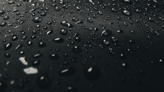Water Drops On Black Surface 4k Wallpaper HD Others