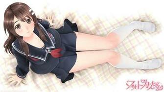 Brown Eyes Hair Niimi Haruka Photokano School Uniform
