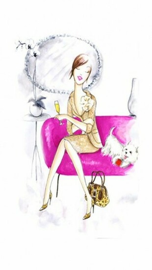 Fashionista HD iPhone Wallpaper S 3g