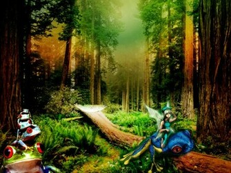 Enchanted Forest Background