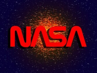 Old Nasa Logo The Is Made Of