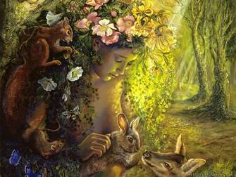 Josephine Wall Paintings Art Print Wallpaper Painting