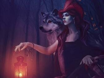 Little Red Riding Hood Wallpaper
