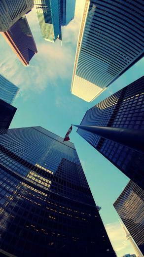 All Android Wallpaper Skyscrapers Fisheye