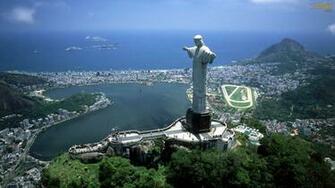 De Parede Rio Janeiro Cristo Papel Wallpaper