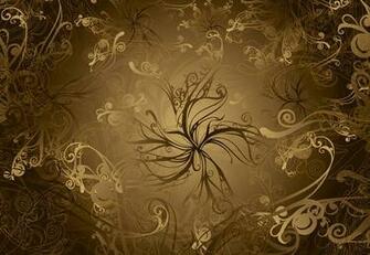 Gold Wall Mural By Komar
