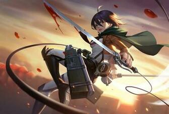 Mikasa Ackerman Attack On Titan Wallpaper