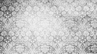Vintage Pattern Black And White Wallpaper