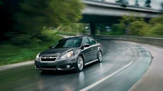 Subaru Legacy Wallpaper Wet Underpass