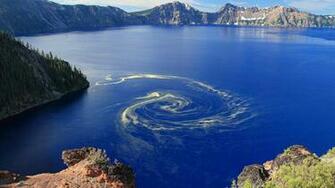 Of Pollen At Crater Lake National Park Oregon Hq Wallpaper