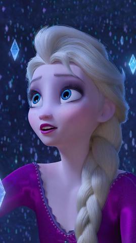 Frozen Elsa Snowflakes 4k Wallpaper