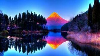 Fantastic Volcano Desktop Background HD Deskbg