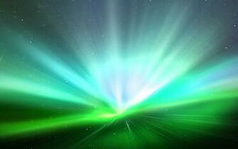 HD Wallpaper Green Aurora