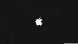 Apple Background Black Wallpaper Image