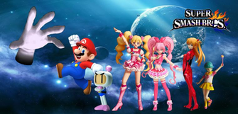 Super Smash Bros Custom Wallpaper Vs Master Hand By