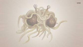 Flying Spaghetti Monster Wallpaper
