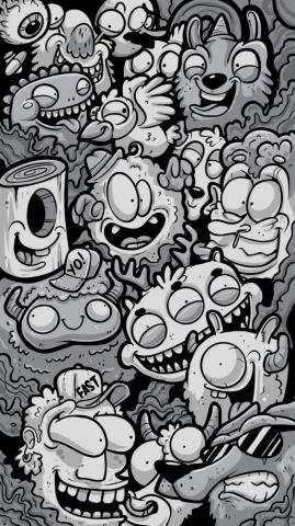Doodle Wallpaper By Efforfake Graffiti