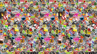 Hypebeast Stickers Wallpaper On
