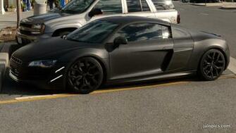 Audi R8 Matte Black