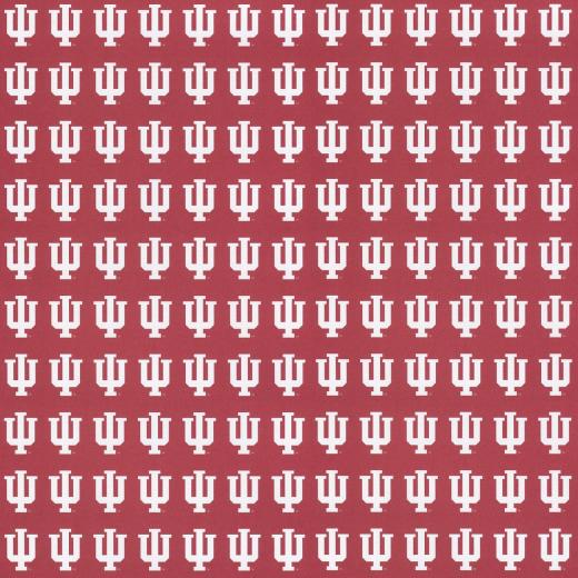 Indiana University Hoosiers Dark Background Scrapbook Paper