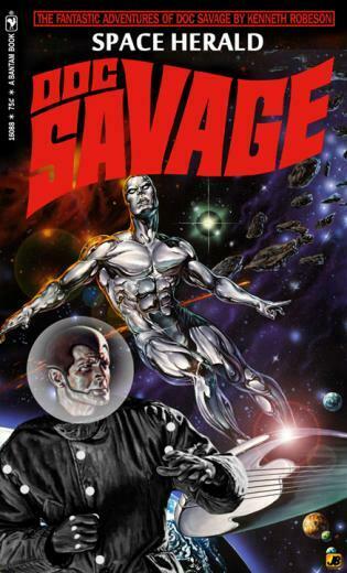 Doc Savage Silver Surfer Superhero Fan Art