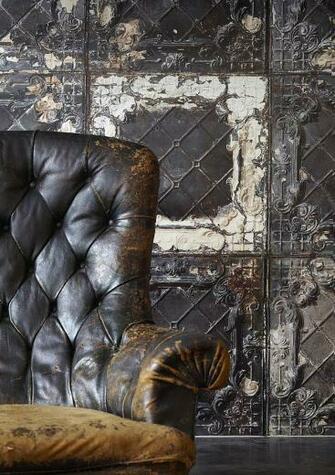 Merci Brooklyn Tin Tiles Wallpaper