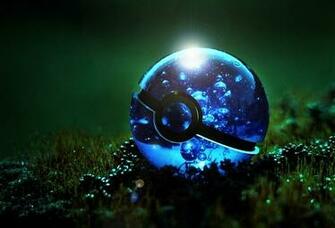 Life Like Water Type Pokeball Wallpaper