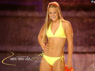 Allie Laforce And Miss Teen Wallpaper Background