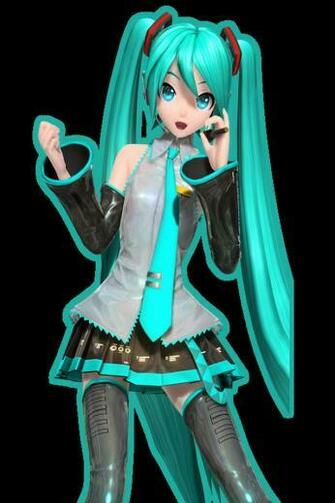 Hatsune Miku iPhone 4s Wallpaper Pictures
