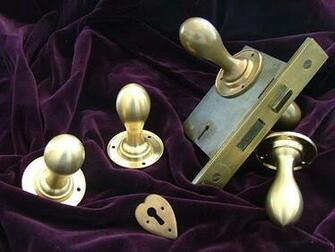 Photo Of Reproduction Bronze Door Knobs Designed By Cfa Voysey