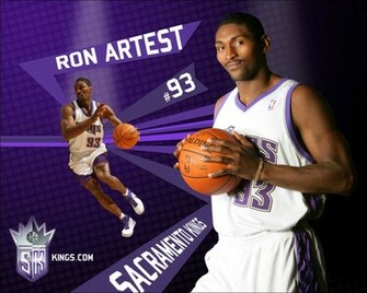 Ron Artest Nba Kings Tama O