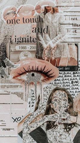 Fashion Collage Background For Your Phone Blondie In The City