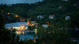 Caribbean Wallpaper Wednesday Marigot Bay St Lucia And The Gift Of